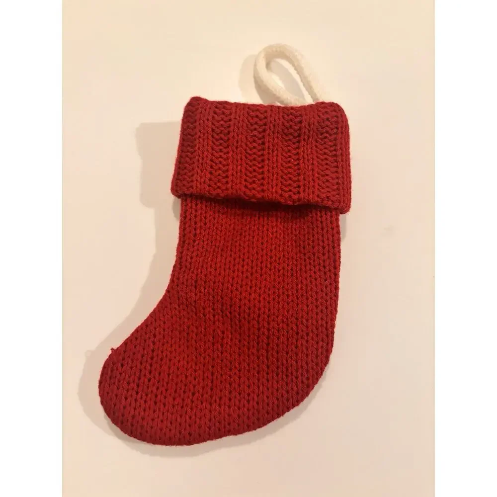 Target Wondershop Knit Monogram Mini Christmas Stocking Letter C